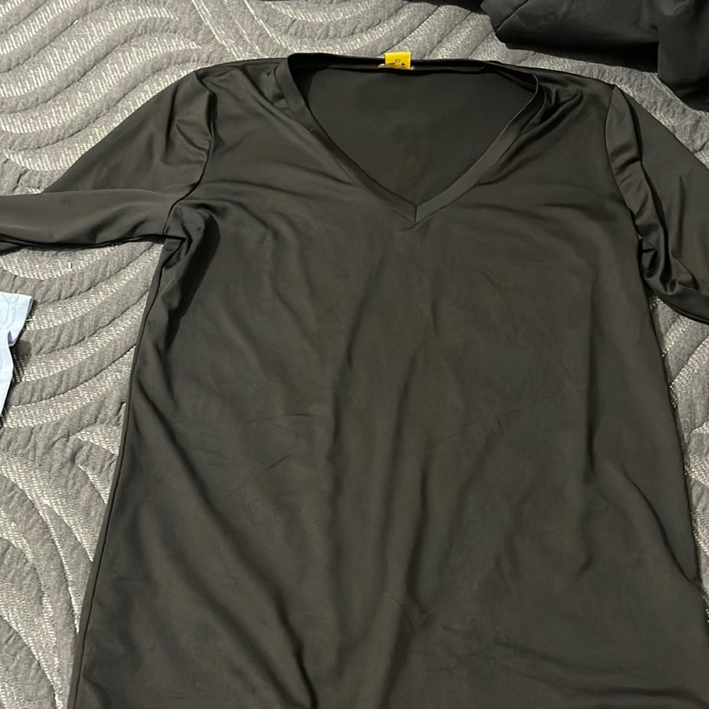 Never worn black medium crew neck